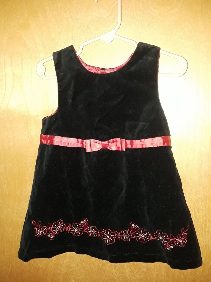 Girls black jumper hot sale dress