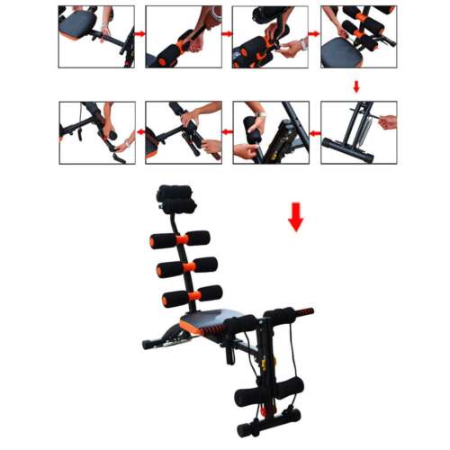 Home Gym Abdominal Machine Six Pack Care Ab Rocket Core Fitness`Exercise Bench - Picture 8 of 12