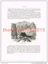 Crater, Vesuvius, Italy, Book Illustration (Print), c1891