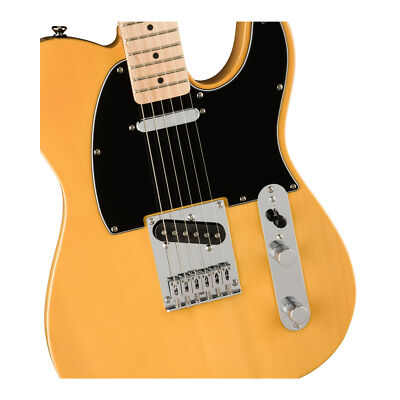SQUIER Affinity Tele イエロー ストラップ、スタンド付き SQUIER Affinity Tele イエロー ストラップ、スタンド付き