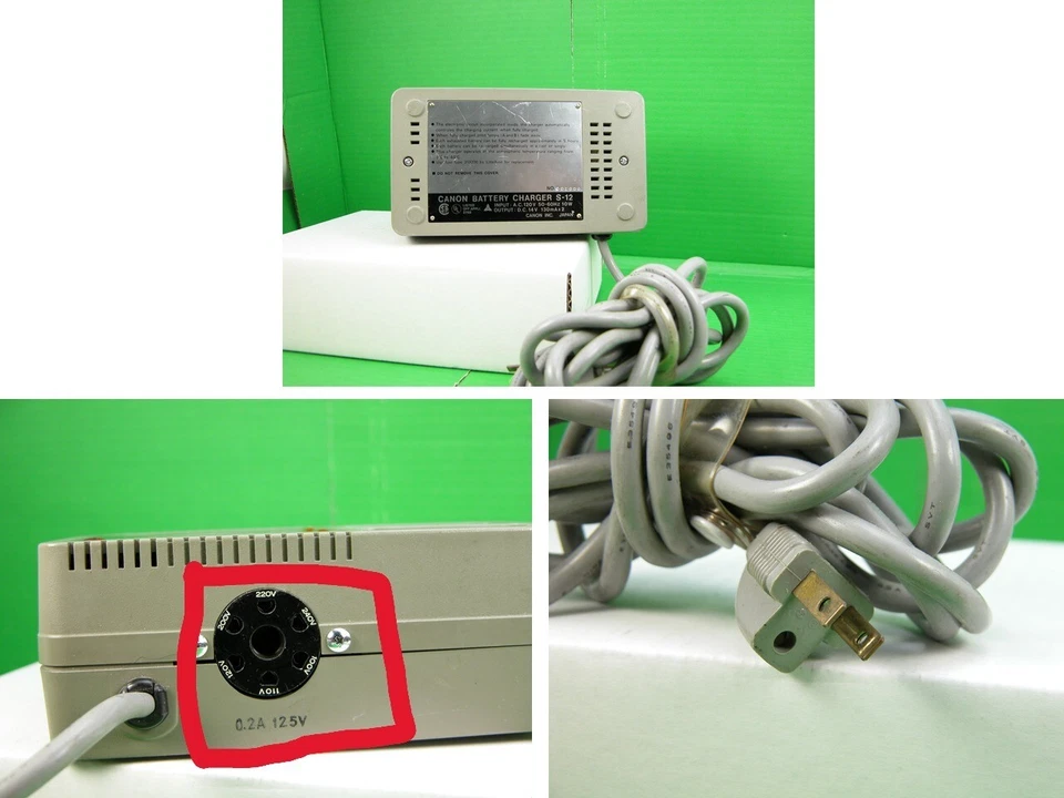 Canon Scoopic BATTERY CHARGER For Scoopic M or MS Batteries - Image 2 of 2