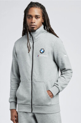 Puma BMW Motorsport Sweat Jacket Men's 599530-03 Gray {TL58814}