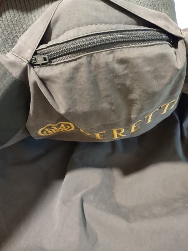 Beretta shooting field jacket M mesh lining tuck in hood 2 inside zip pockets - Picture 17 of 24