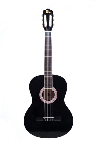Paquete de guitarra acústica Rio 41"" o 39"" para principiantes estudiantes adultos 4/4 paquete inicial - Imagen 35 de 82