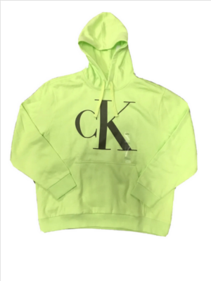$79.50 Calvin Klein Jeans Menu0026#039;s Monogram Front Logo Hoodie, Mint  Green, 2XL | eBay