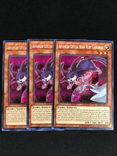 YUGIOH ADVANCED CRYSTAL BEAST RUBY CARBUNCLE BLCR-EN010 1ST SECRET X3