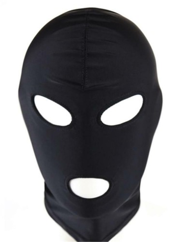 Secret Ghost Rally Elastic Spandex Zentai Novelty Cosplay Mask Halloween Costume