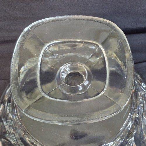 #1008 Willow AKA Oleander Indiana Glass 1930's Compote 7.25" Tall x 10.5" Across - Picture 10 of 15