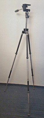 Pentacon Kamera Stativ mit Stativkopf   Hochwertiges Vintage Stativ aus Metall