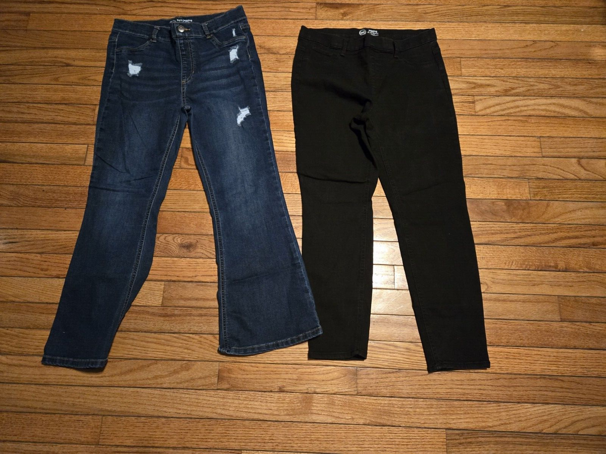 Wonder Nation Girls Denim Stretch Jeggings Jeans Size XL 14-16
