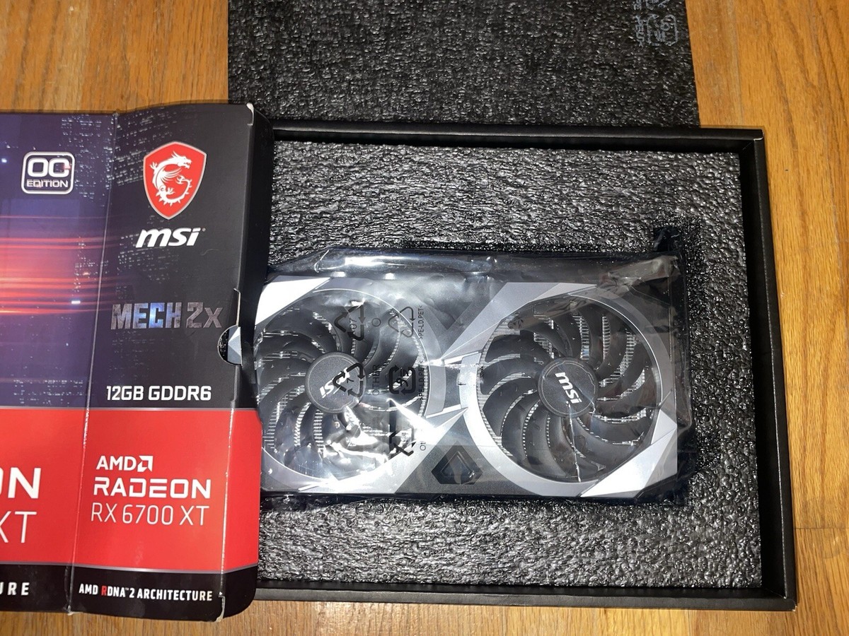 RADEON RX6700XT MECH 2X 12G　＋おまけ台 Amazon.com: MSI Gaming Radeon RX 6700 XT 192-bit 12GB GDDR6