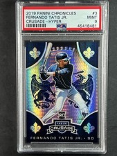 2019 Panini Chronicles Fernando Tatis Jr. Crusade Hyper RC /299 PSA 9 Mint💎🔥