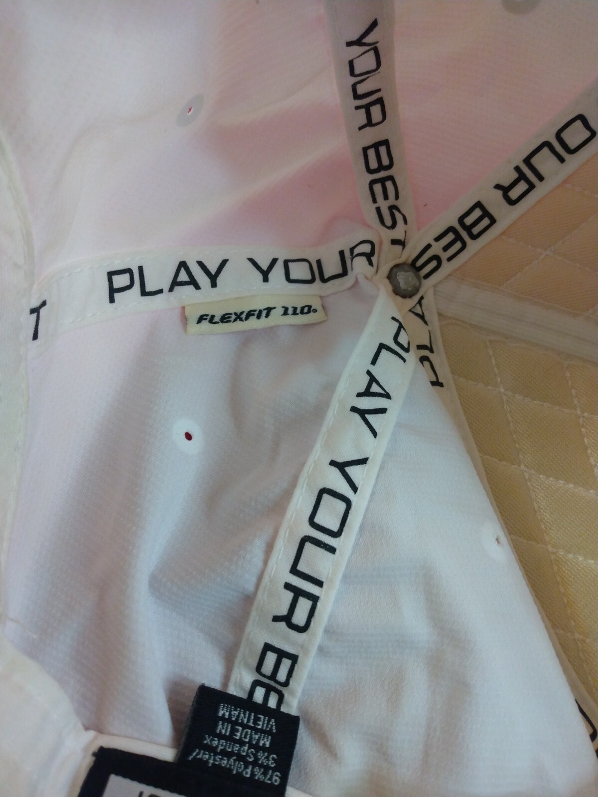 Ping Heritage White Hat Cap Adjustable Snapback G… - image 7