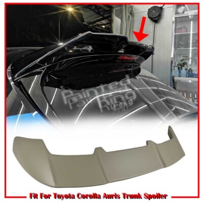 19-23 Fit For TOYOTA Corolla Auris E210 5D T Look Trunk Boot Spoiler Unpainted