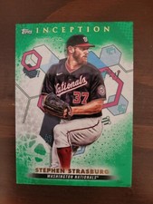 Stephen Straburg 2022 Inception #40 Green SP 
