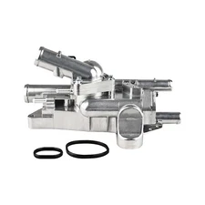 Upgraded Aluminium Engine Coolant Thermostat Housing Replacement for 256002G6...