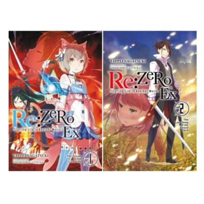 RE: Zero Starting Life in Another World Ex LIGHT NOVELS Set of Volumes 1-2