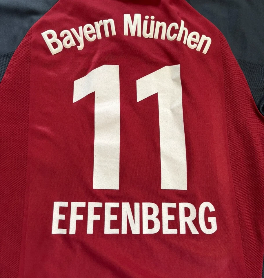 FC Bayern München Trikot Effenberg 2001/02 Gr. M Adidas Opel - Bild 3 von 4