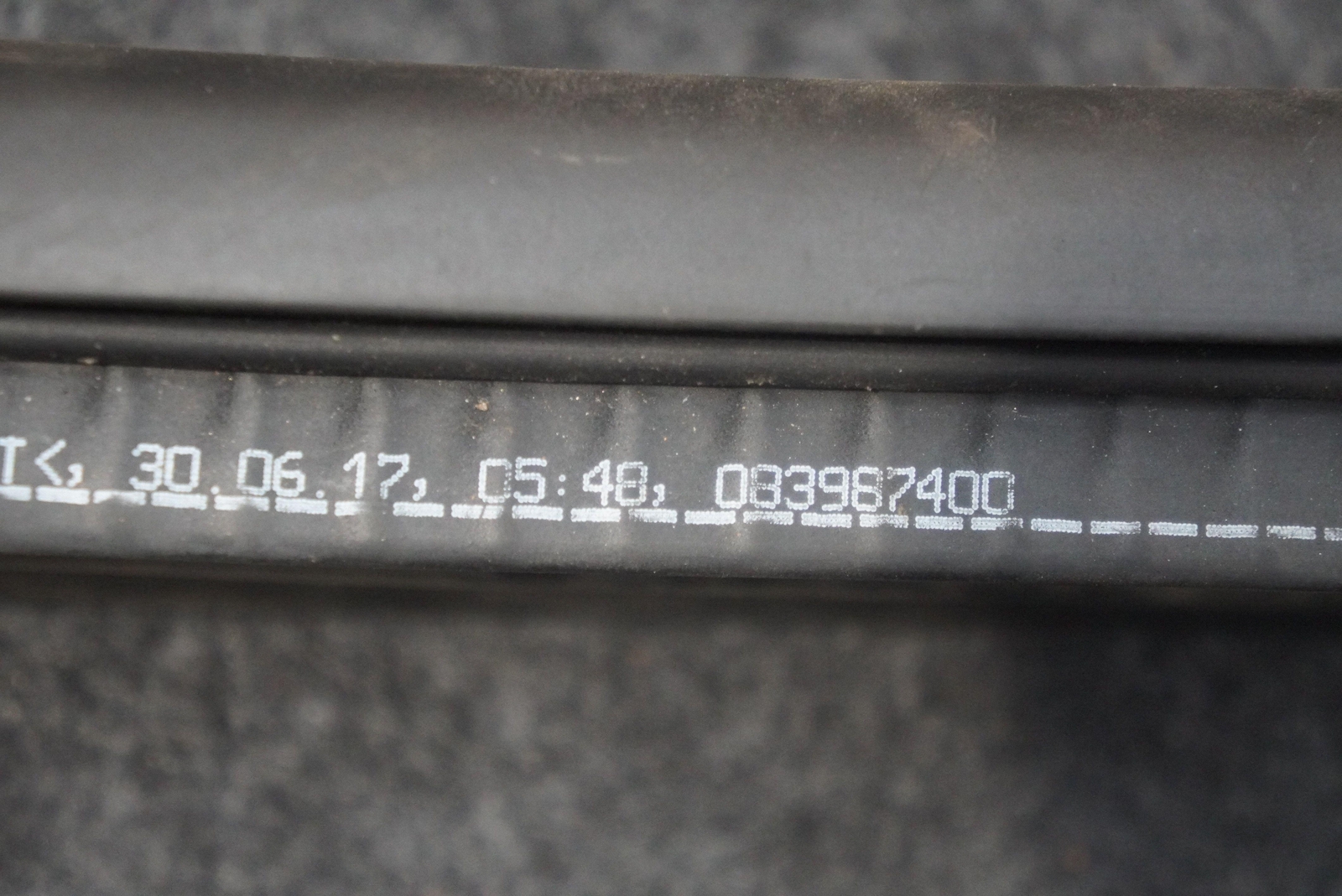 Right Door Weather Strip Seal Rubber Gasket 84087600 Ferrari 488 Challenge 2018