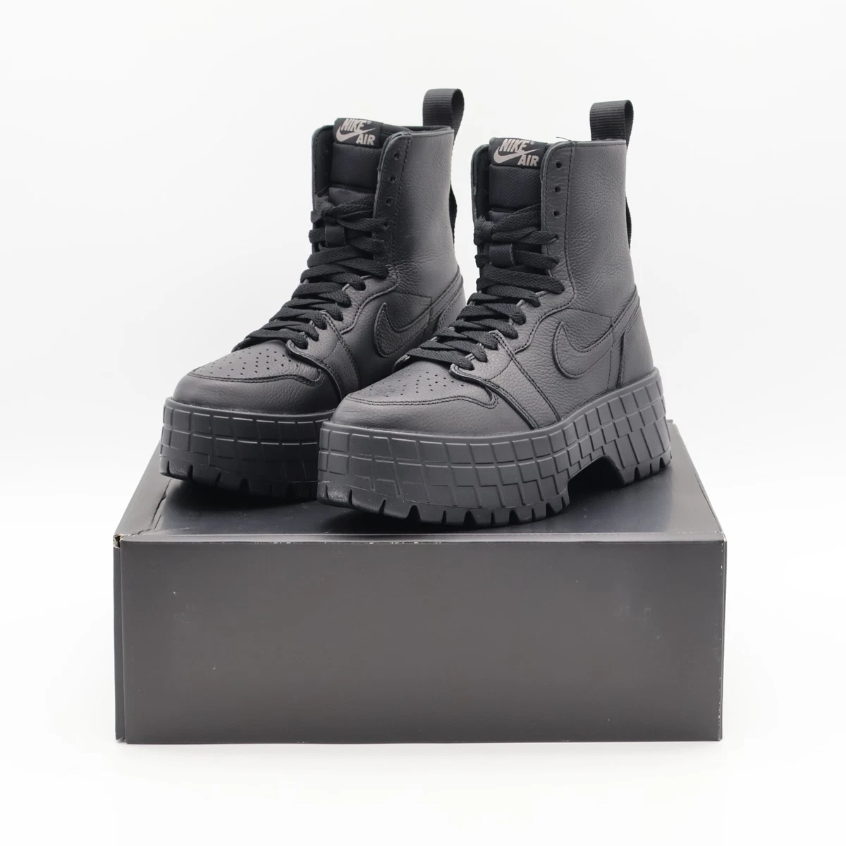 Jordan 1 Brooklyn High Triple Black W | eBay