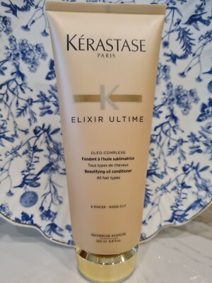 Kerastase Elixir Ultime Beautifying Oil Conditioner 6.8 fl oz 200 ml - NEW