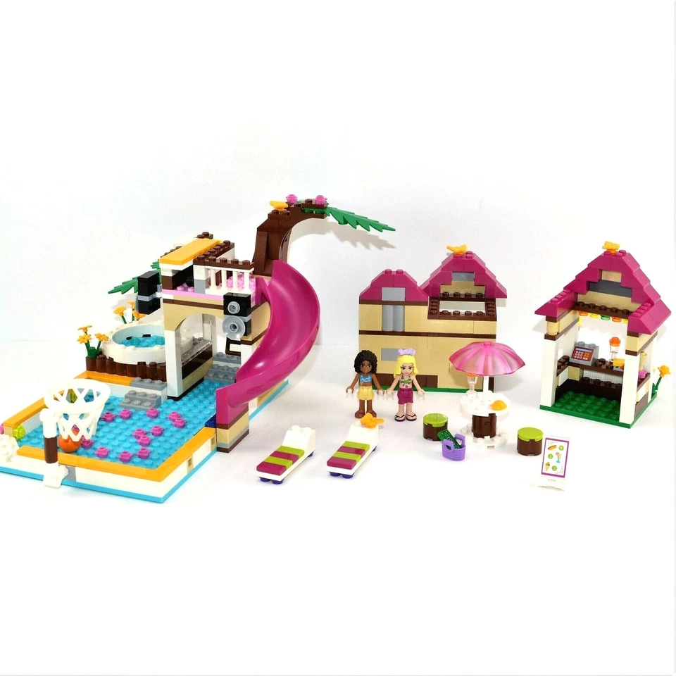 LEGO Friends Heartlake City Pool 41008 with Instructions No Original Packaging - Image 3 of 4