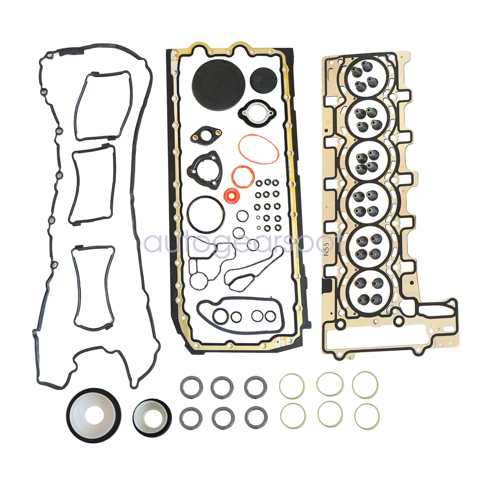 NUEVO Juego de juntas de culata para BMW E82 F01 335i 435i 535i X5 N55B30 3,0 L Turbo Foto 3 de 4