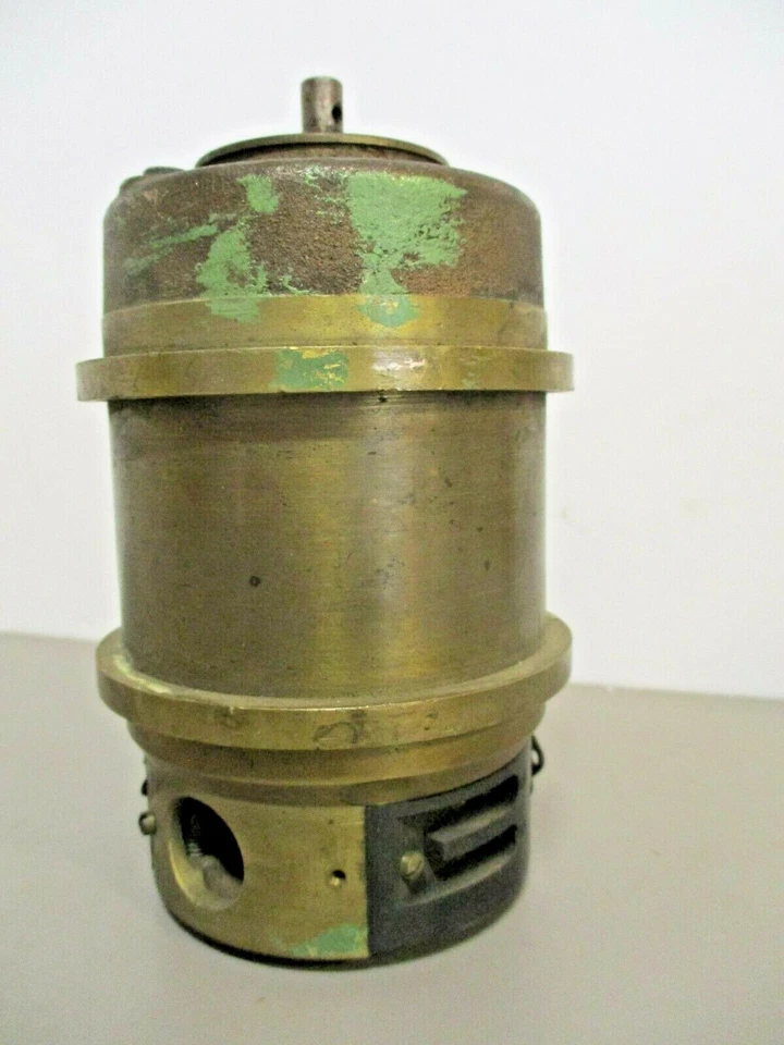 Receptor transmissor Henschel 15-021 Syncro para telégrafo Selts UN latão 1943  - Imagem 3 de 4
