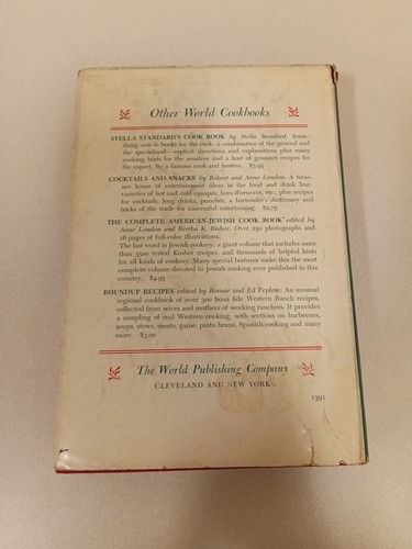 Gourmet Kochen für Herzdiäten (1. Auflage, Florence Field, 1951, HC, DJ) - Bild 2 von 15