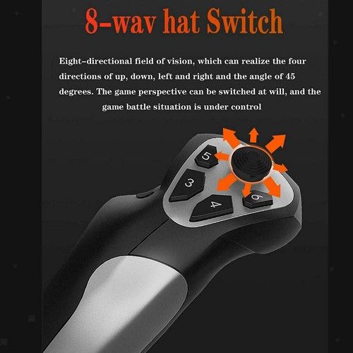 PXN-F16 Flight Stick Joystick Game Controller for PC Fly Aviation Games Part - Picture 6 of 12