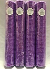 10 Yards Long x 20.5  Wide Mesh Ribbon LIGHT PURPLE 4 Rolls Free Shipping