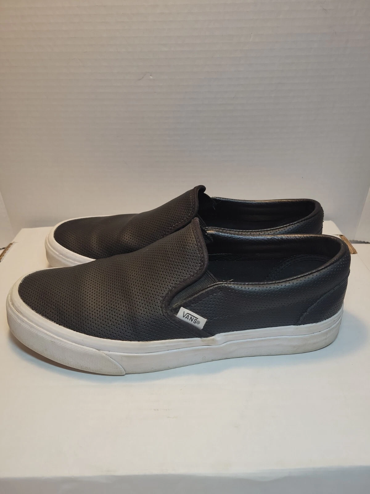 Scarpe sneakers Vans Unsiex Off The Wall 721356 nere scarpe da skate M9 W10 5