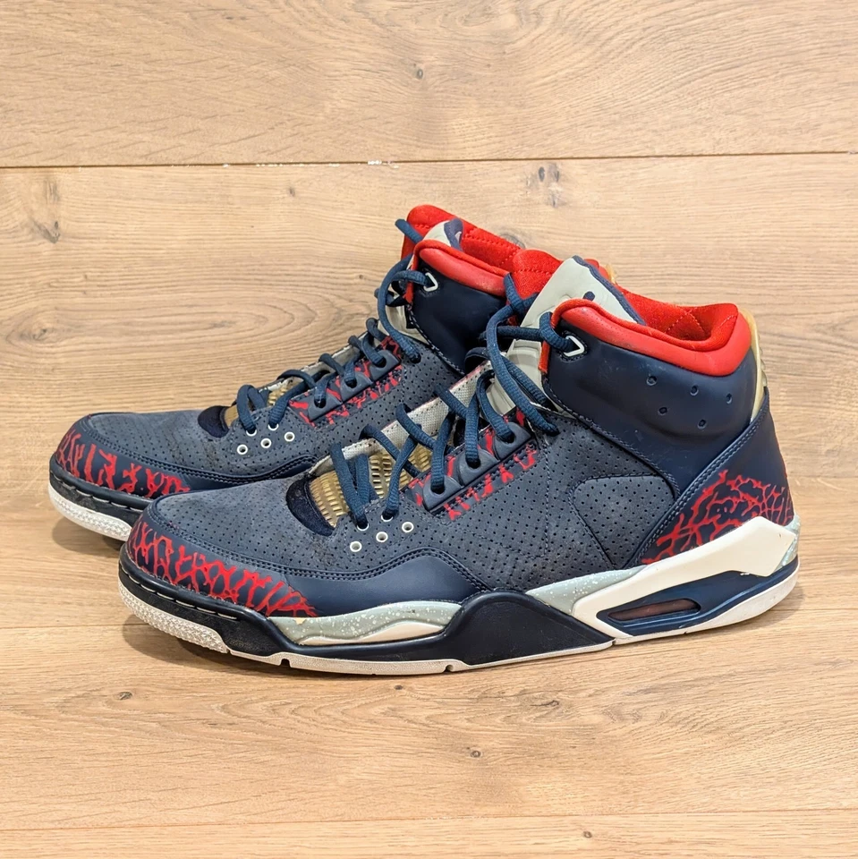 Nike Air Jordan United We Rise красные белые синие 407361-401 мужские 13 - Изображение 2 из 4