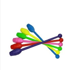 One Pair Rhythmic Gymnastic Stick Fitness Equipment Dance Gym wand Training Tool