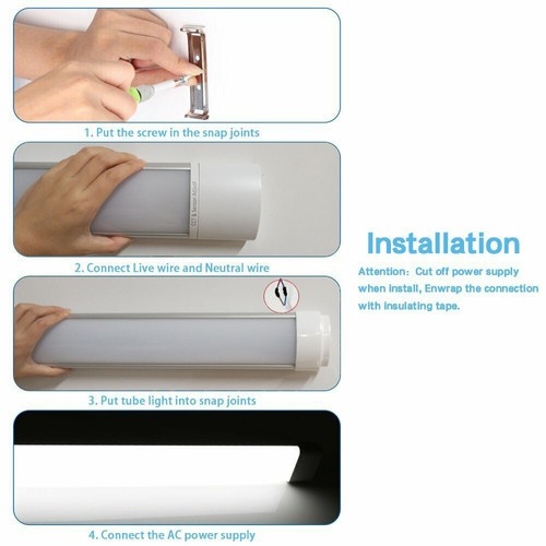 20W 40W 45W 60W LED Batten Light Linear Slimline Ceiling IP65 IP42 IP20 - Picture 56 of 69