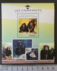 Guinea 2014 chimpanzees apes mammals s/sheet mnh