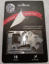Ultimate Pocket Tool (18-in-1 Lion Head Multi-tool) TWO PACK