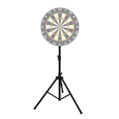 Netagon Schwarz Dartscheibe Ständer Tragbar Profi Dart Caddy Halter Halterung