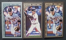 2015 TOPPS GYPSY QUEEN CAL RIPKEN JR. #87 SP /199 MINI SILVER LOT BASE VARIATION
