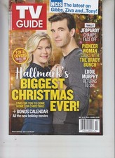 HALLMARK CHRISTMAS DEC 9 2019 TV GUIDE MAGAZINE NO LABEL TIME FOR YOU TO COME