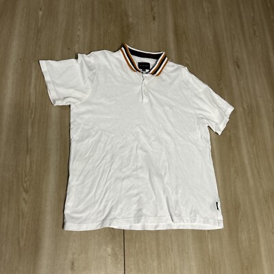 Sean John White Polo Men s Size 2XL