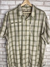 Men  s Eddie Bauer Plaid Button-Down Shirt XXL