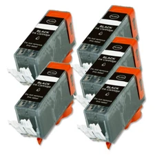 Replacement Ink Cartridges for PGI-220PGBK Canon MP620 MP640 MX870 MX860 BK