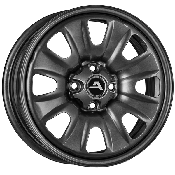 "Neuer Stahlfelge Anthrazit 15\" 4X100 4 LöCher ET40 FüR Dacia Logan Mcv Sd"-image