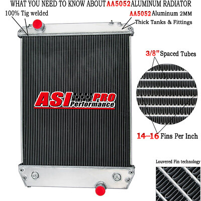 Aluminum Radiator for Thomas School Bus FL50 60 70 80 90 w/ Frightliner Chassis