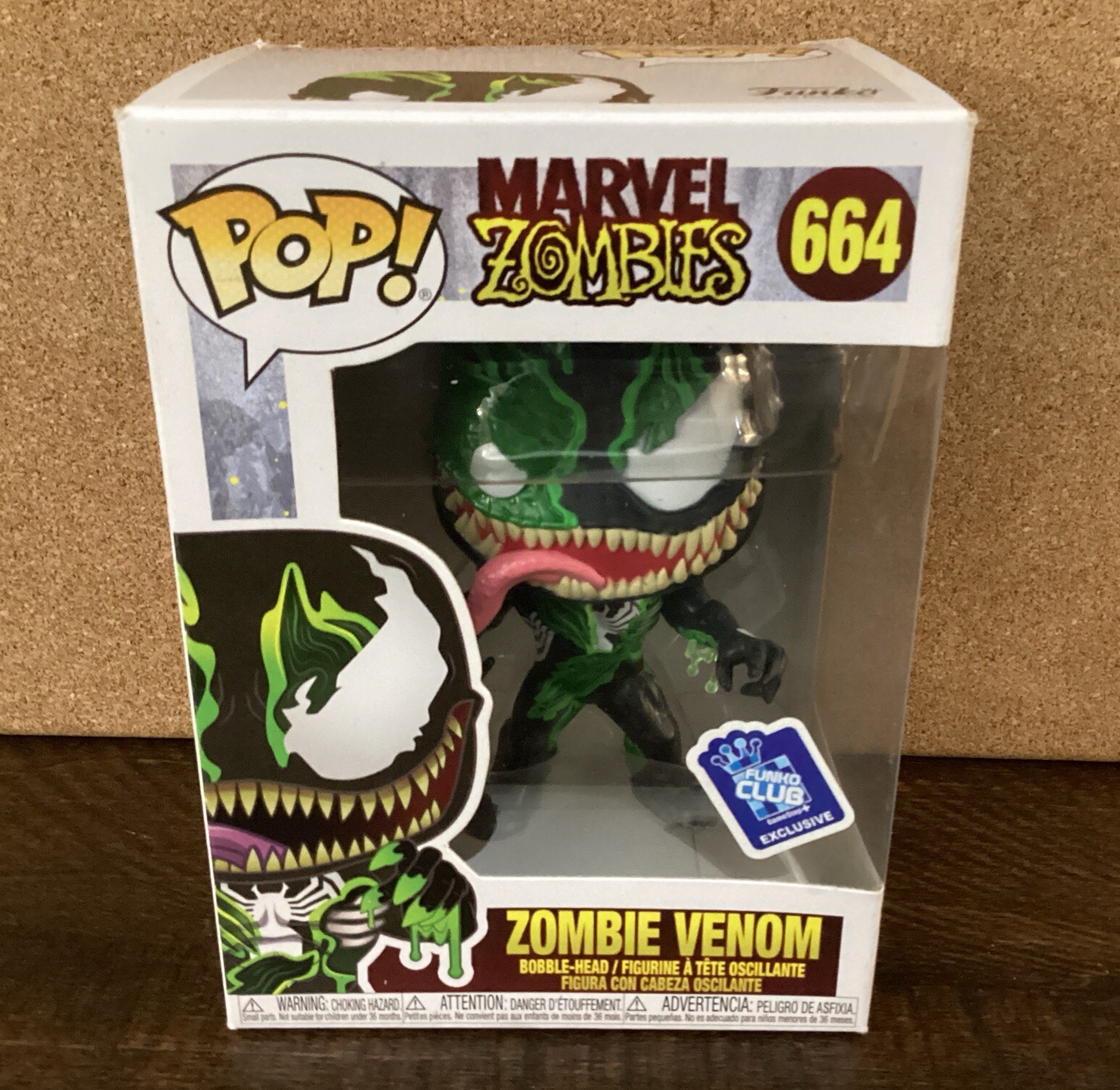 Sale Funko Pop! Marvel Zombies #664 Zombie Venom Funko Club Exclusive