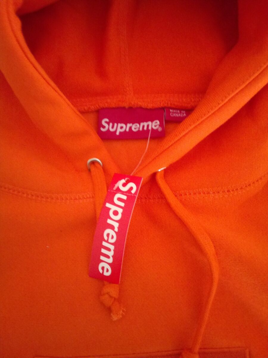 Supreme Box Logo Hoodie Orange Extra Large XL | eBay Supreme Box Logo Hoodie Orange Extra Large XL | eBay