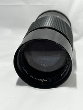 USED VIVITAR Telephoto Lens  200 mm , F 3.5      Manual Foco Lens , Nikon Mount