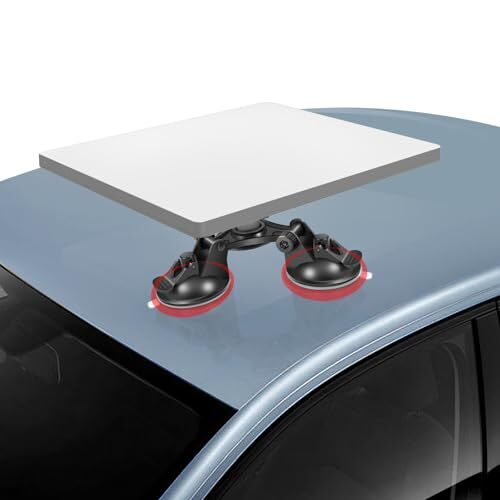 Sunroof Suction Cup Mount with 1/4 Inch Nut Adapter for Starlink Mini Car Kit2 - Photo 6 sur 7