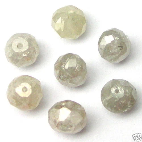 Rough cut diamond beads Clearance